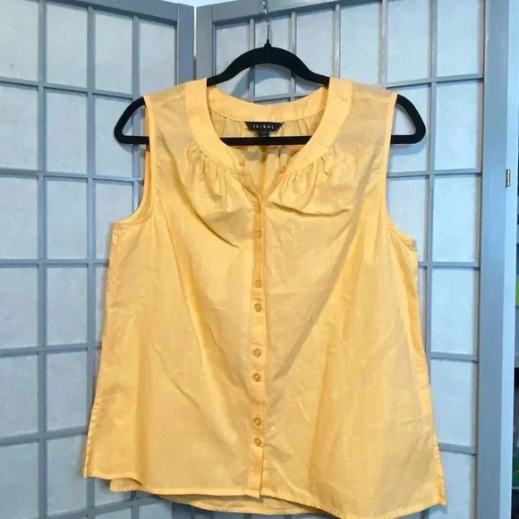 TRIBAL - Melon coloured blouse - SZ Small - Picture 2 of 3